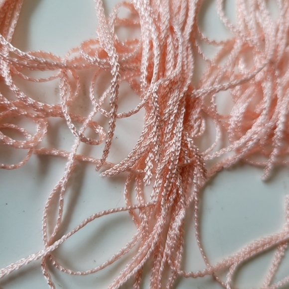 Fringe Hem Fashion Scarf in Pink - Picture 5 of 6